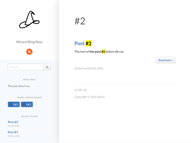 Search results