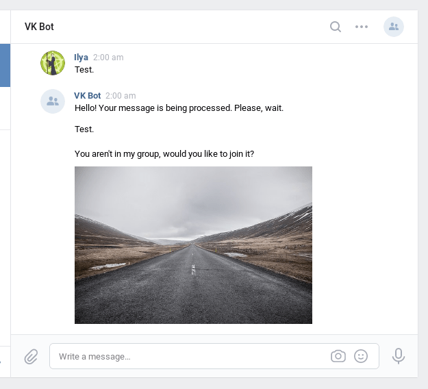 Plea about a join to the group